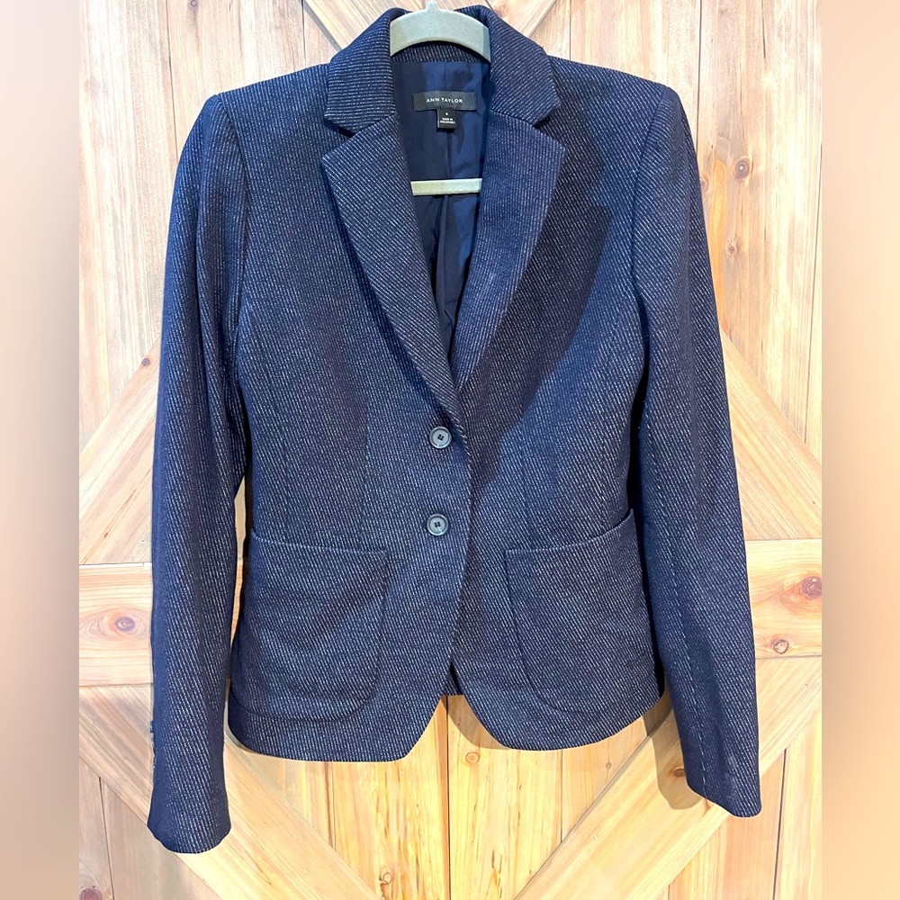 Ann Taylor blue blazer